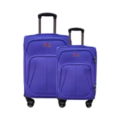 BIN COLOMBIA - Juego Set Maletas X2 18,24 Pulg Bin M023 Violeta