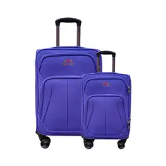 BIN COLOMBIA - Juego Set Maletas X2 20,28 Pulg Bin M023 Violeta