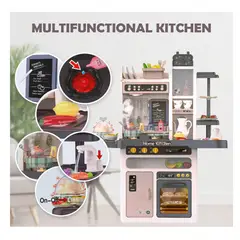 GENERICO - Cocina De Juguete Grande 8 Funciones Accesorios Ref-747