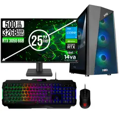 XPG - PC GAMER ELITE INTEL CORE I5-14400 RTX 3050 6GB RAM 32GB SSD 512GB 25" 120HZ