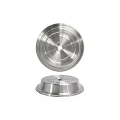 FOH - Cubierta Redonda de Acero Inoxidable 11 - Pack de 12 Piezas