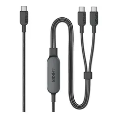 ANKER - Cable USB-C a USB-C 2 en 1 140W -
