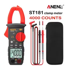 ASIA IMPORT - Aneng St181 Cuenta Digital Abrazadera Medidor De Corriente