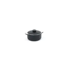 FOH - Olla Redondo Kiln® Ovenware 7 oz con Tapa - Paquete de 12 pcs