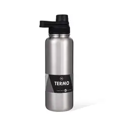 URUYEN - Termo 24 OZ - 071 Lt Color Plateado Tapa Boquilla Marca