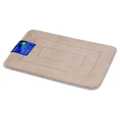 URUYEN - Alfombra Baño 43X61 cm Memory Foam Color Beige Marca