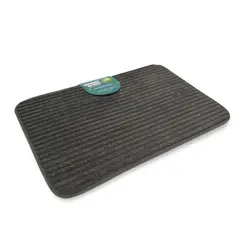 URUYEN - Alfombra Baño 40X60 cm Memory Foam Color Gris Marca