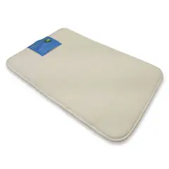 URUYEN - Alfombra de Baño40X60 cm Memory Foam Color Blanca Marca