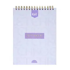 KIUT - Sketchbook 2026 blue vibes Argollado