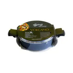 ESPIRAL - Olla Baja Con Tapa 24 cm 280 LT VOLCANO Marca