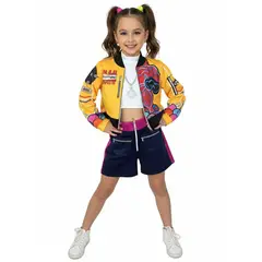 1AMIGO - Disfraz KPOP Para Niñas - Rumi Calidad Premium Talla 16