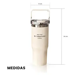 CHINA GLAZE - Termo Acero Inoxidable 600ml Sitarayuri