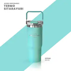 CHINA GLAZE - Termo Acero Inoxidable 600ml Sitarayuri