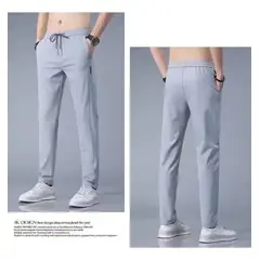 ABC - Pantalon sudaderas sudadera hombre livianas delgadas 16 S M