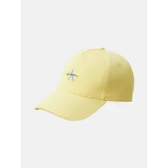 CALVIN KLEIN - Gorra amarilla Monologo Printed Baseball