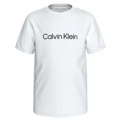 CALVIN KLEIN - Camiseta blanca Para Niño con logo infantil