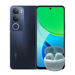 VIVO - Celular Y19S 6GB 256GB Black + Audífonos Inalámbricos