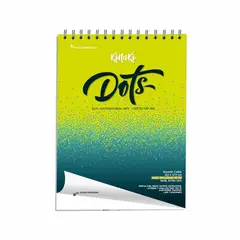 KINAKI - Bitácora Block Punteado Esmaltado Carta X 50 Hojas