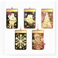 GENERICO - Luces navidad cuadradas 3 mts luz amarilla