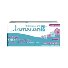 LOMECAN - Crema Vaginal Antimicotico Clotrimazol 20 G