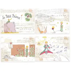 POR EJEMPLO DISEÑO Y DECORACION - 4 Individuales De Mesa El Principito