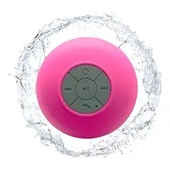 CHINA - Mini Parlante Altavoz Bluetooth Waterproof Para Ducha Bts-06 Rosado