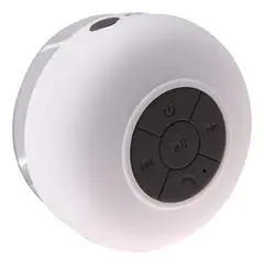 CHINA - Mini Parlante Altavoz Bluetooth Waterproof Para Ducha Bts-06 Blanco