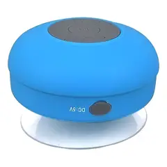 CHINA - Mini Parlante Altavoz Bluetooth Waterproof Para Ducha Bts-06 Azul