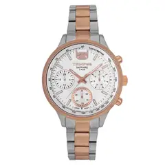 TEMPUS - Reloj Bicolor Oro Rosa Para Dama SMT-241004-04