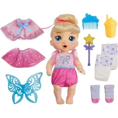 BABY ALIVE - Fairy Fashions Harper Hugs Muñeca con Ropa y Accesorios
