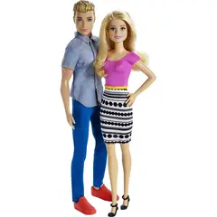 BARBIE - Muñecas y Ken 2-Pack Luz y Color Regalo Infantil Amazon