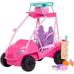 BARBIE - Mysteries Set de Detectives en la Playa con Carro y Accesorios