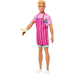 BARBIE - Mysteries Detectives Ken Muñeco con accesorios y ropa desmontable