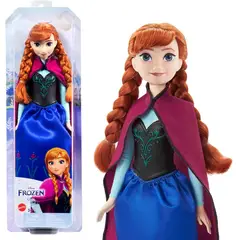 MATTEL - Muñeca Anna de Disney Princesas Posable con ropa y accesorios