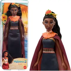 MATTEL - Muñeca Moana 2 Matangi con accesorios y ropa removible