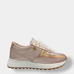 CALZADO BONT - Tenis Rosa Mujer En CUERO Deportivo Bont Catania