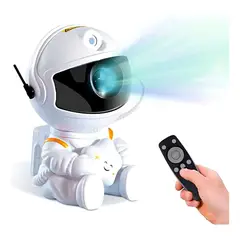 OEM - Proyector Astronauta Galaxia Aurora Nebulosa Luz Led Estructura Blanco