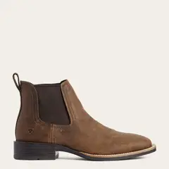 ARIAT - BOTINES PARA HOMBRE BOOKER CHELSEA WIDE SQUARE TOE WESTERN BOOT