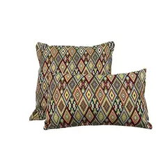 G HOME - Set X 2 Cojínes decorativos Roma2 70 x 50 Cm - 45 X 45 Cm