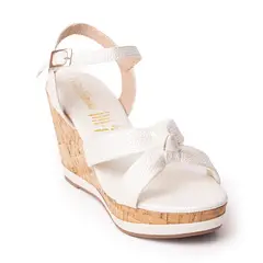 PRICE SHOES - Sandalia Plataforma para Mujer 462JC016PERLA