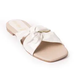 PRICE SHOES - Sandalia Plana para Mujer 462JC017TALCO