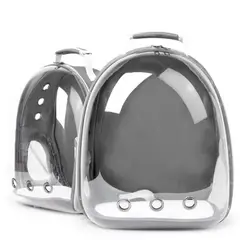 GENERICO - Maleta Para Mascotas Perro O Gato Morral Mochila Gris