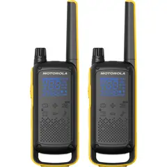 MOTOROLA - Radios FRS portátil T470 Talkabout radios bidireccionales x2