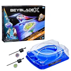 BEYBLADE - X Drop Attack Battle Set con Beystadium Arena Con 2 Lanzadores