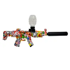 GENERICO - Pistola De Hidrogel - Nerf Mp5 Automatica + Accesorios