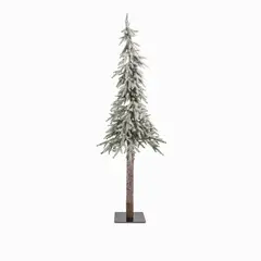 AMBIENTE LIVING - Pino nieve base metal 152cm