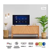 KALLEY - TV 32B100 HD LED Calidad y entretenimiento al alcance de todos