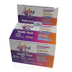 NATURAL FRESHLY - ALIMENTO CON COLAGENO+ FRUTAS + VITAMINA C X12 U VITA VIDA