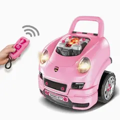 ZHOPI CO - Juguete Set Herramientas Mecanico Taller Carro Luz Sonido