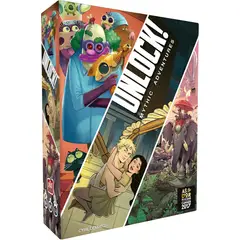 ASMODEE - ¡DESAFÍO Juego de Cartas Aventura Mítica Cooperativa Space Cowboys